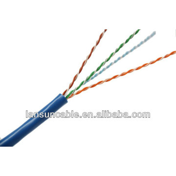 Cable de cable 4p 24awg / cable de utp cat5e / cable de red estándar